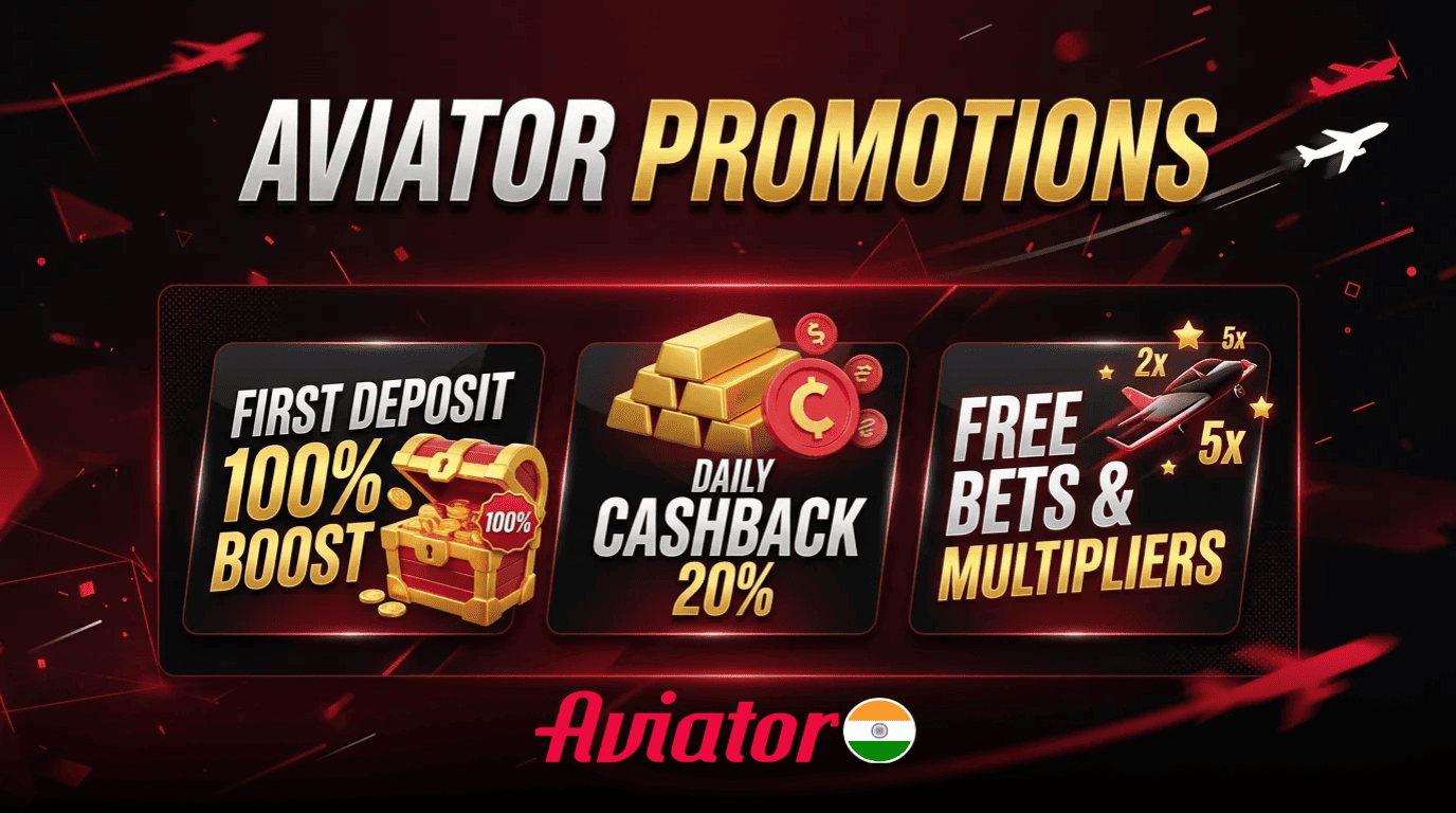 Bonuses and promotions for Indian players in the Aviator game